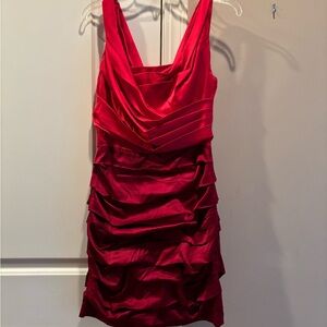 Express Red Mini Dress